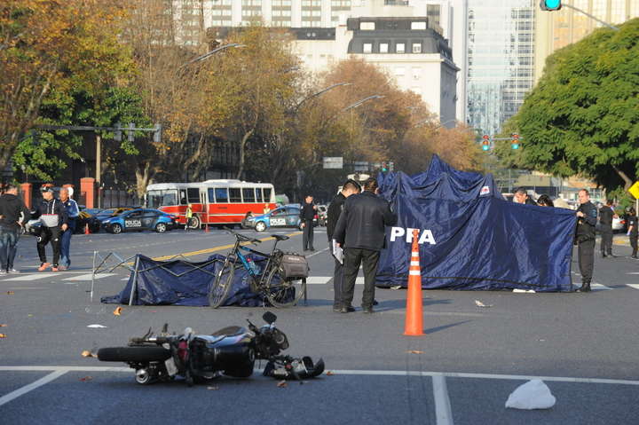 Los motochorros atropellados en Retiro eran colombianos y tenían antecedentes Los motochorros atropellados en Retiro eran colombianos y tenían antecedentes