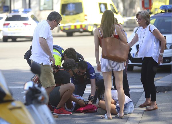 El atentando en Barcelona dejó 13 muertos (AP)