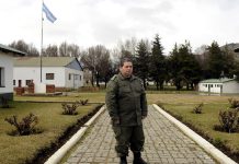 Entrevista al Comandante del Escuadrón 36 de Esquel de Gendarmeria Nacional