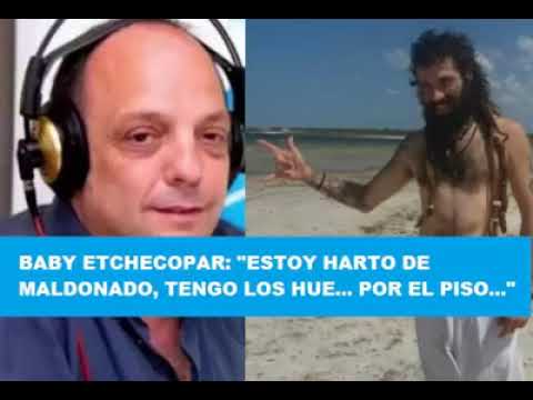 Baby Etchecopar: “Santiago Maldonado es un delincuente e hdp”