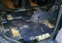 Detienen a conductor con 94 kg. de marihuana ocultos en un doble fondo